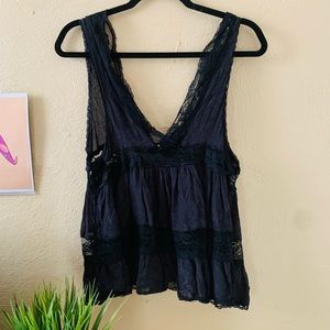 Free People lace tank